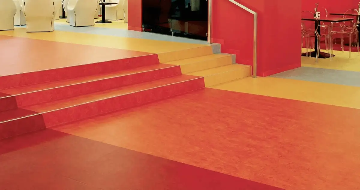 Snack bar with beautiful professionally installed linoleum flooring in Tacoma, WA